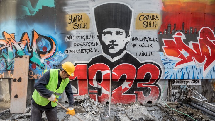 Graffiti in der Türkei