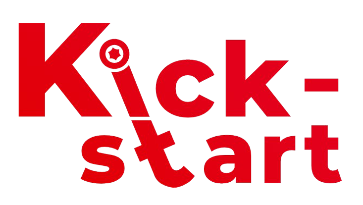 Kickstart-Schriftzug
