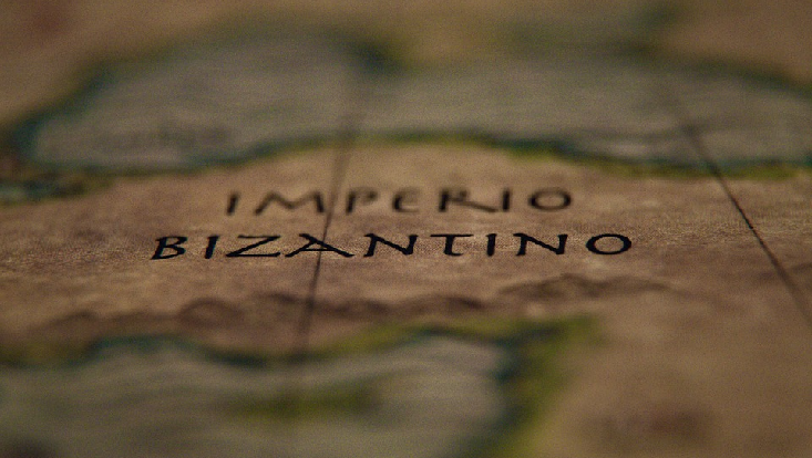 Karte des byzantinischen Reichs